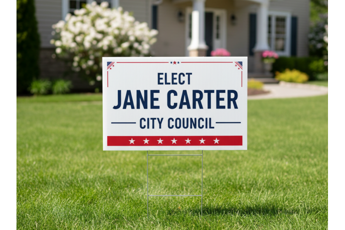 Political Yard Signs