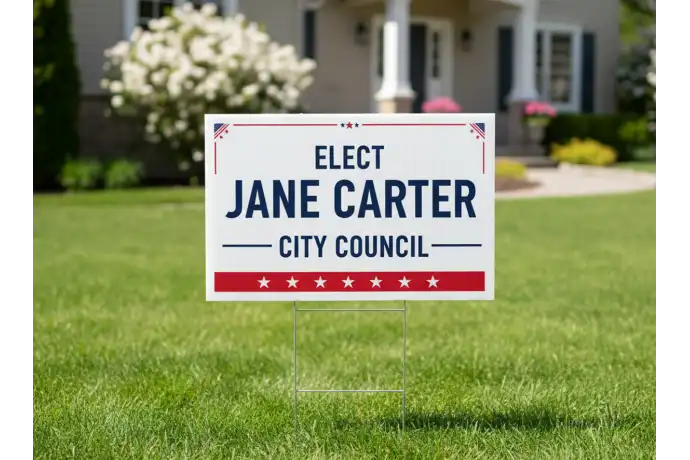 Political Yard Signs