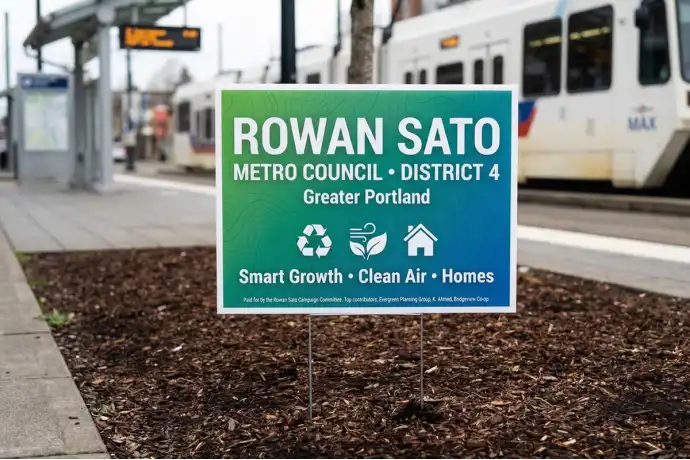 Portland Political Yard Signs