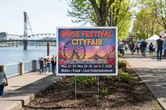 Portland Yard Signs