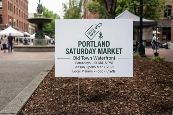 Portland Yard Signs