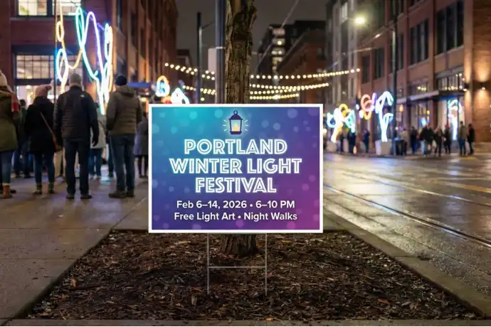 Portland Yard Signs