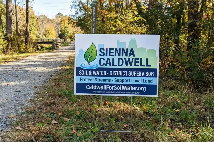 Raleigh Political Yard Signs