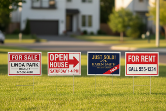 Real Estate Yard Signs