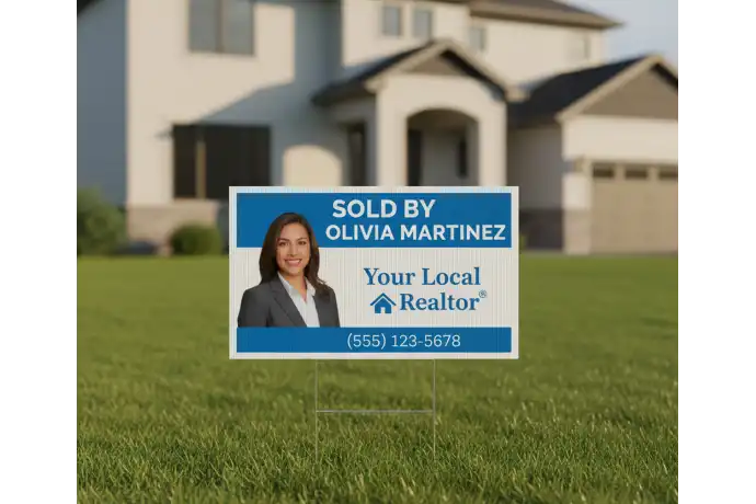 Real Estate Yard Signs