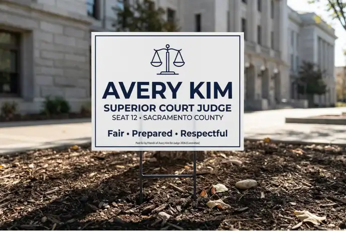 Sacramento Political Yard Signs