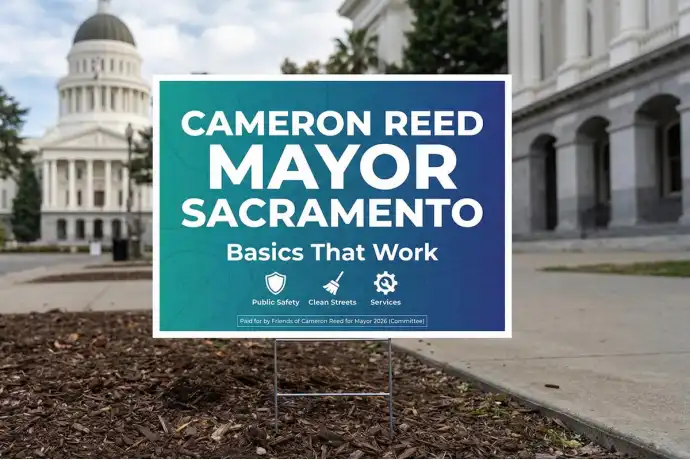 Sacramento Political Yard Signs