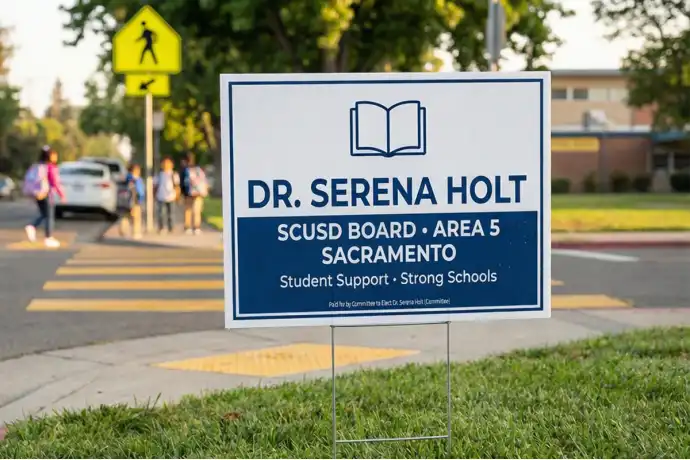 Sacramento Political Yard Signs