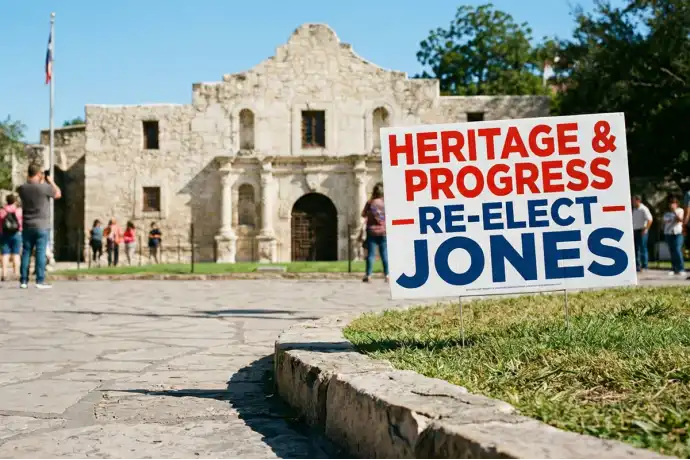 San Antonio Political Yard Signs
