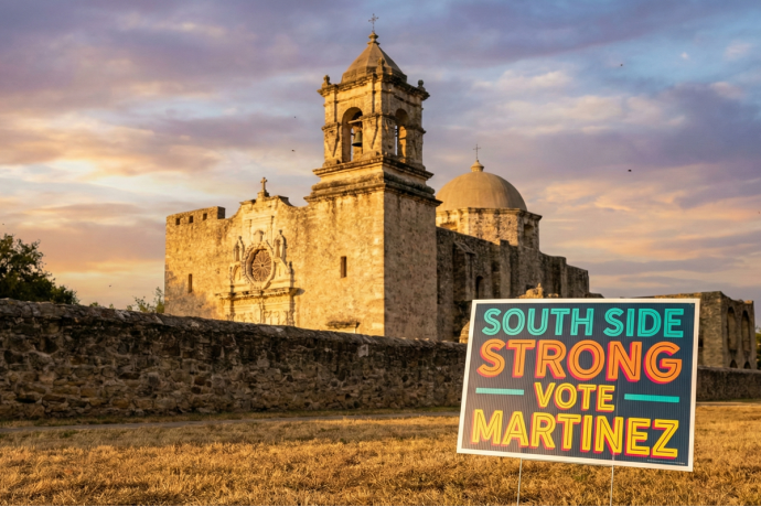 San Antonio Political Yard Signs