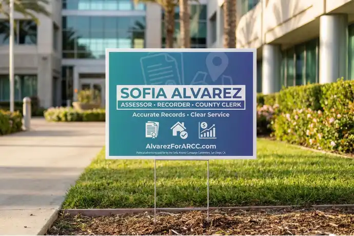 San Diego Political Yard Signs