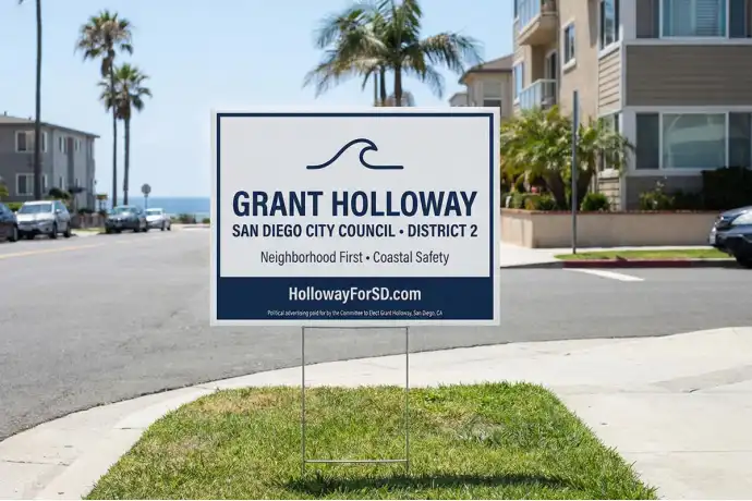 San Diego Political Yard Signs