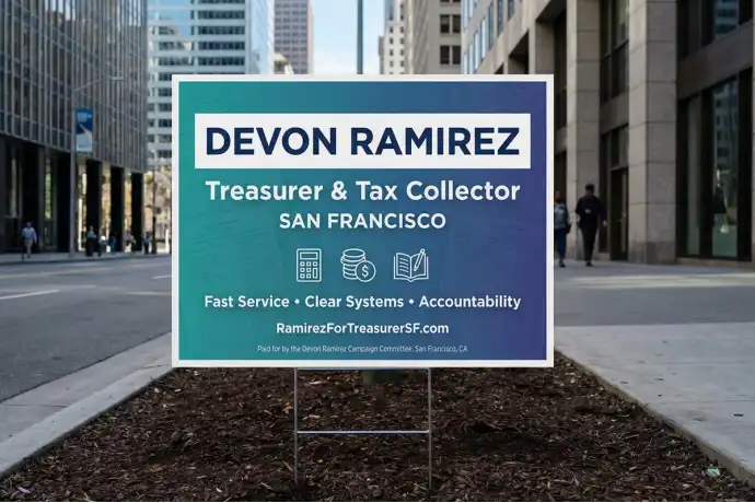 San Francisco Political Yard Signs