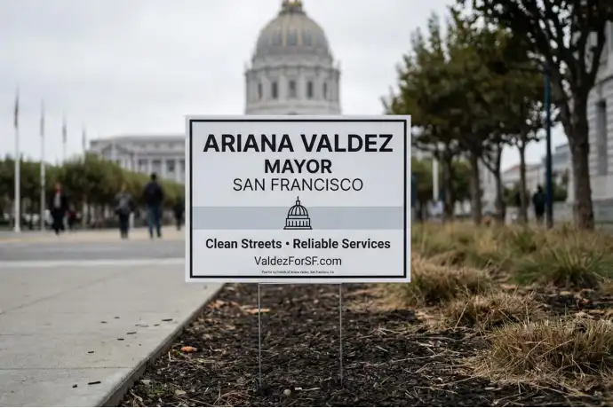 San Francisco Political Yard Signs