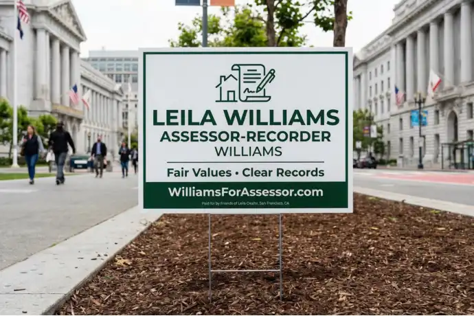San Francisco Political Yard Signs