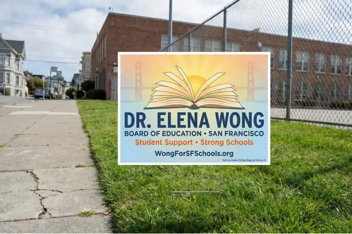 San Francisco Political Yard Signs