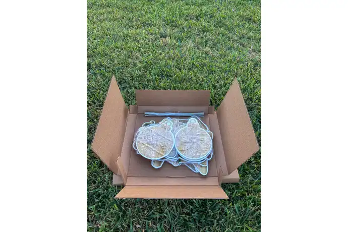 Sandy Christmas Yard Sign Kit - Ready To Ship