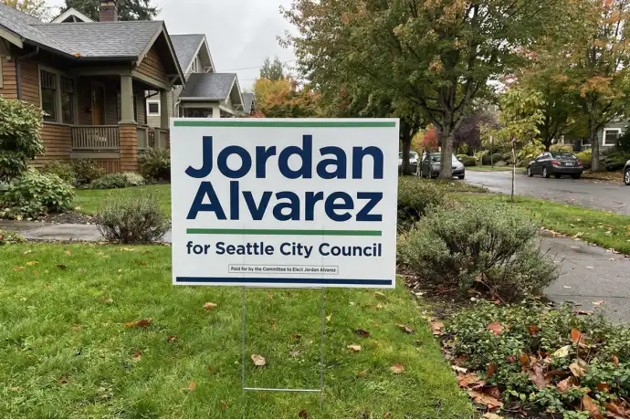 Seattle Political Yard Signs
