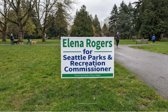 Seattle Political Yard Signs