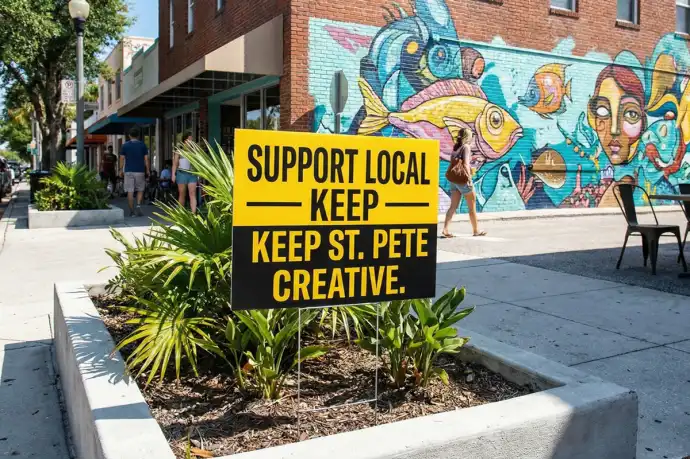 St. Pete Political Yard Signs