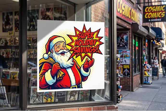 Christmas Window Decals