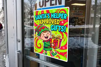 Christmas Window Decals
