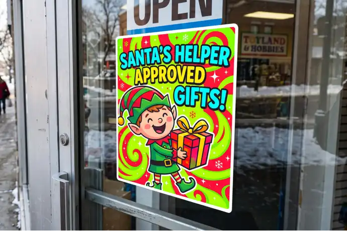 Christmas Window Decals