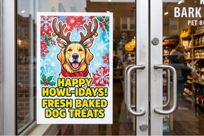 Christmas Window Decals