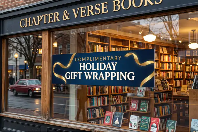 Christmas WIndow Signs