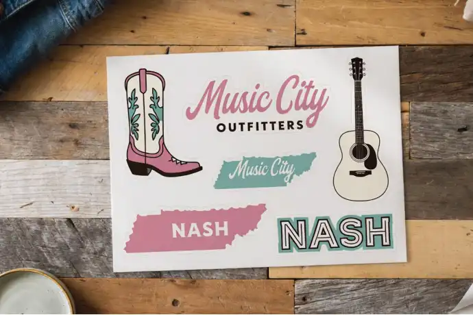 Custom Stickers Nashville