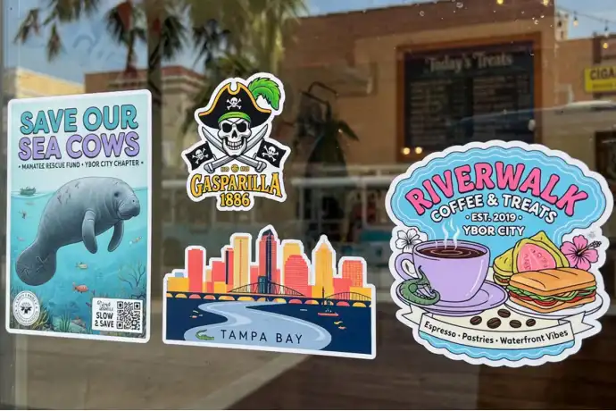 Custom Stickers Tampa