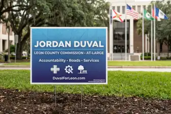 Tallahassee Political Yard Signs