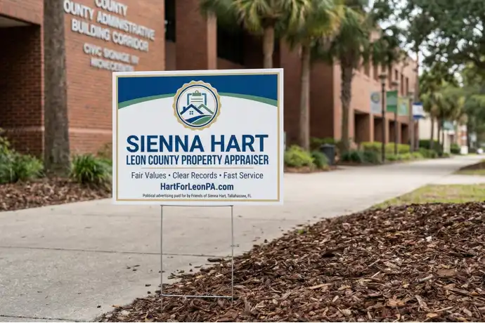 Tallahassee Political Yard Signs