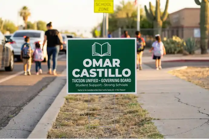 Tucson Political Yard Signs