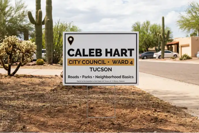 Tucson Political Yard Signs