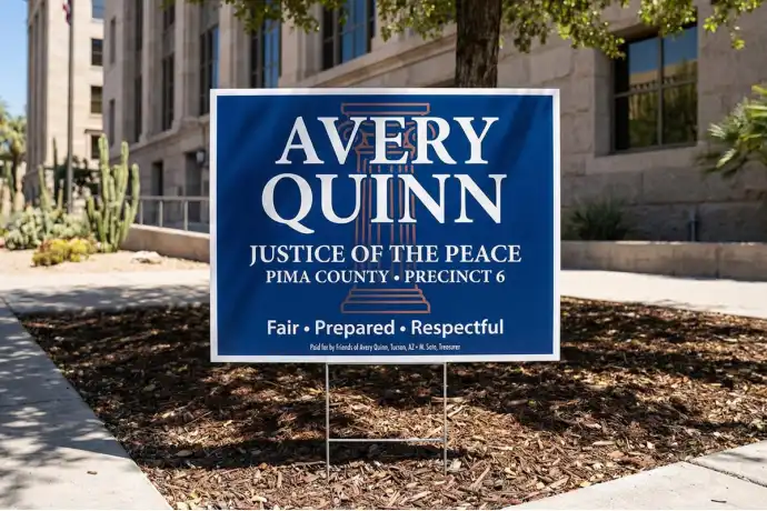 Tucson Political Yard Signs