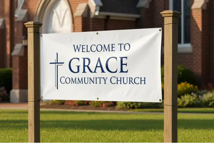 Vinyl Church Banners