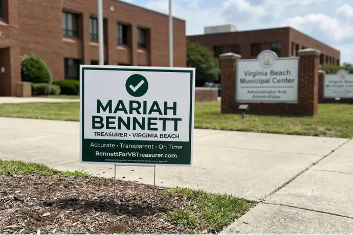 Virginia Beach Political Yard Signs