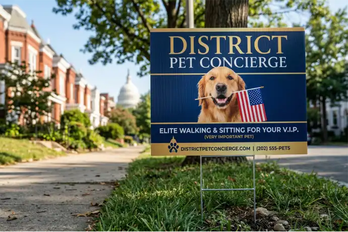 Washington DC Yard Signs