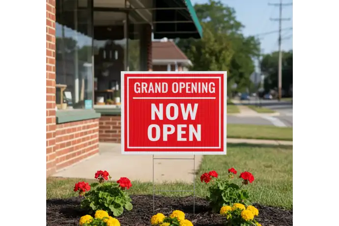Yard Signs with Stakes