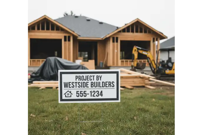 Yard Signs with Stakes