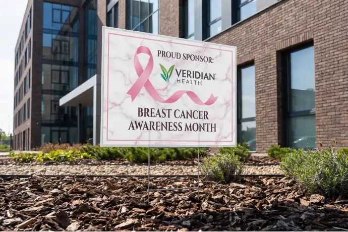 Breast Cancer Awareness Yard Signs 
