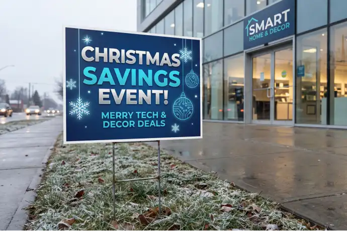 Christmas Sale Yard Signs