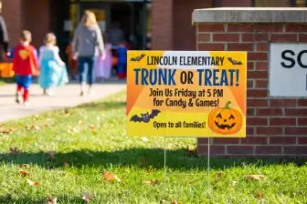 Trunk or Treat Yard Signs