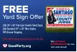 Good Party Campaign Yard Sign Package