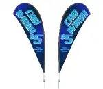 Teardrop Double Sided 
                                                  