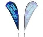 Teardrop Single Sided - Left 
                                                  