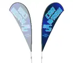 Teardrop Single Sided - Right 
                                                  