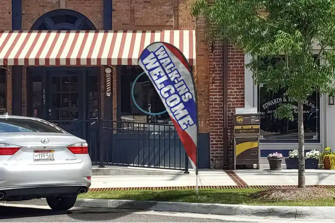 Premium Teardrop Flag