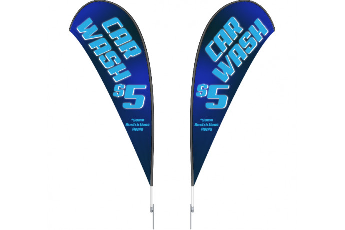Premium Teardrop Flag